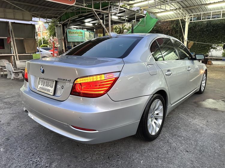 BMW Series 5 2009 520d Sedan ดีเซล ไม่ติดแก๊ส เกียร์อัตโนมัติ เทา
