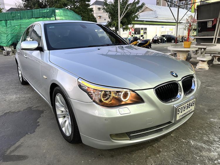 BMW Series 5 2009 520d Sedan ดีเซล ไม่ติดแก๊ส เกียร์อัตโนมัติ เทา