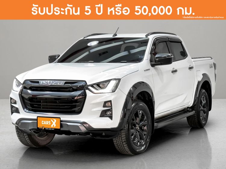 Isuzu D-MAX 2023 3.0 Vcross M 4WD Pickup ดีเซล ไม่ติดแก๊ส เกียร์อัตโนมัติ ขาว