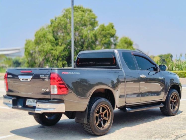 Toyota Hilux Revo 2018 2.4 Prerunner E Plus Pickup ดีเซล ไม่ติดแก๊ส เกียร์ธรรมดา เทา รูปที่ 4