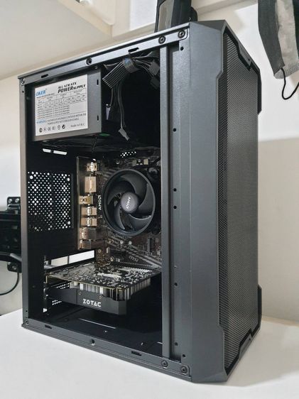 คอมทำงาน  Ryzen5 4500 การ์ดจอ GTX 1050 สภาพใหม่ 