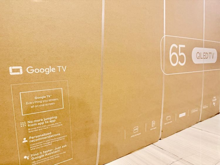 TCL QLED 4K 65 นิ้ว มือ1 Google TV 120Hz ผลิต มีค 2569 Quantum Dot ประกันศูนย์ 3 ปี สั่งเสียง รูปที่ 5