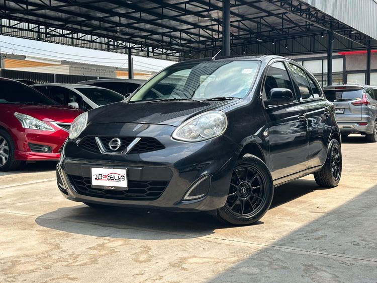 รถ Nissan March 1.2 E สี ดำ
