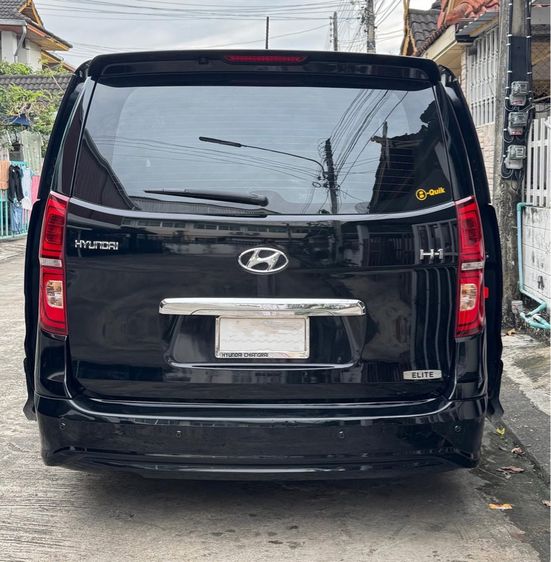 Hyundai H-1  2019 2.5 Elite Van ดีเซล ไม่ติดแก๊ส เกียร์อัตโนมัติ ดำ