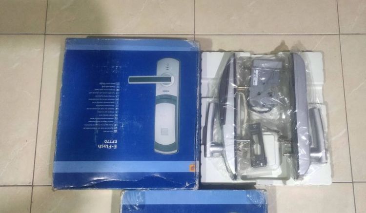 ขาย กลอนประตูดิจิตอล KABA รุ่น E-Flash EF770 (สแกนนิ้ว และรหัสผ่าน) ระบบตลับกุญแจนิรภัย แข็งแรงทนทาน