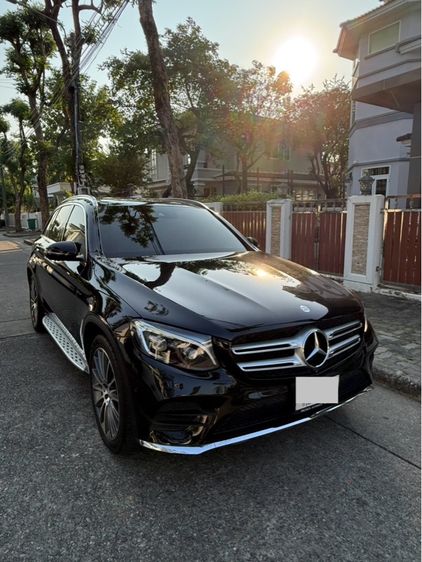 Mercedes-Benz GLC-Class 2016 GLC250d Utility-car ดีเซล ไม่ติดแก๊ส เกียร์อัตโนมัติ ดำ รูปที่ 2