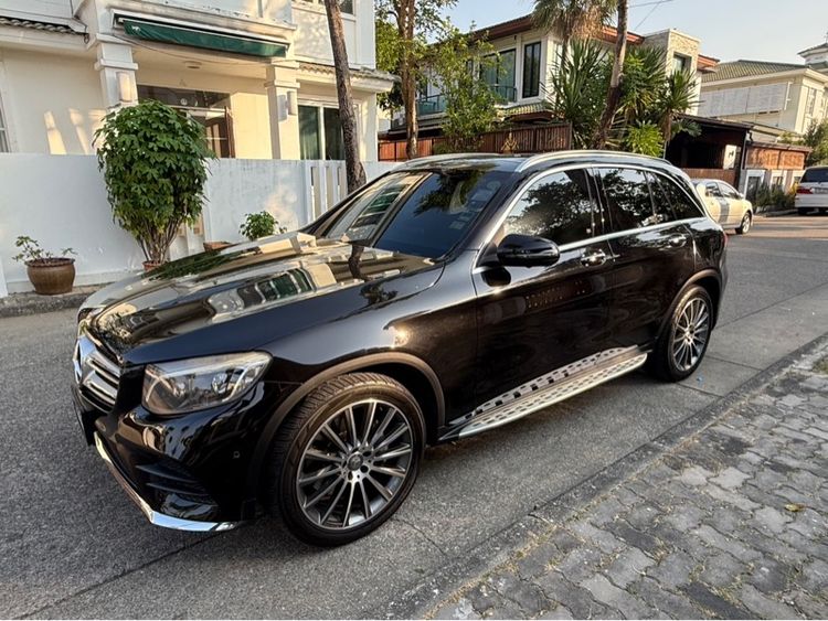 Mercedes-Benz GLC-Class 2016 GLC250d Utility-car ดีเซล ไม่ติดแก๊ส เกียร์อัตโนมัติ ดำ รูปที่ 4