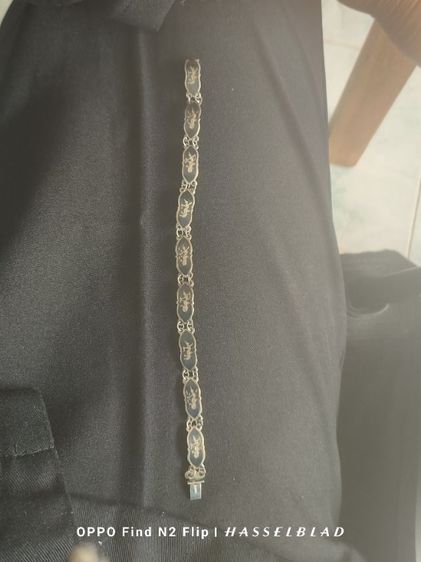 Vintage Siam Thai Dancer Dragon Den Niello Sterling Silver 925 งานไทยเก่า สไตล์วินเทจ  รูปที่ 6