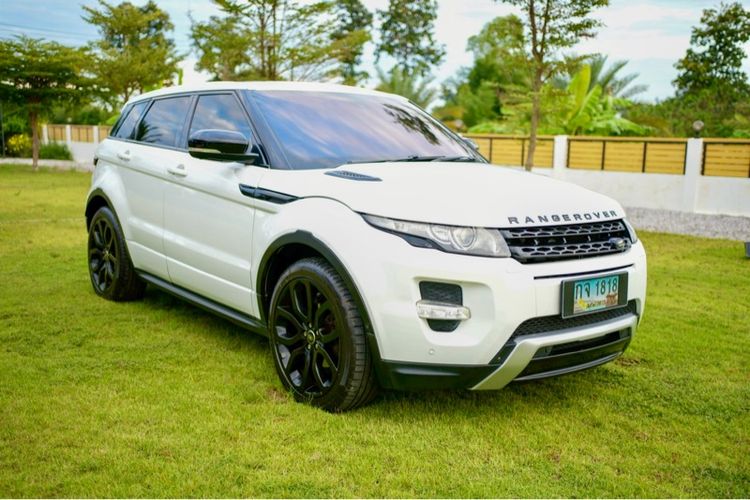 Land Rover Range Rover Evoque 2013 รุ่นย่อยอื่นๆ ดีเซล เกียร์อัตโนมัติ ขาว รูปที่ 2