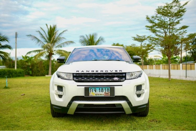 Land Rover Range Rover Evoque 2013 รุ่นย่อยอื่นๆ ดีเซล เกียร์อัตโนมัติ ขาว