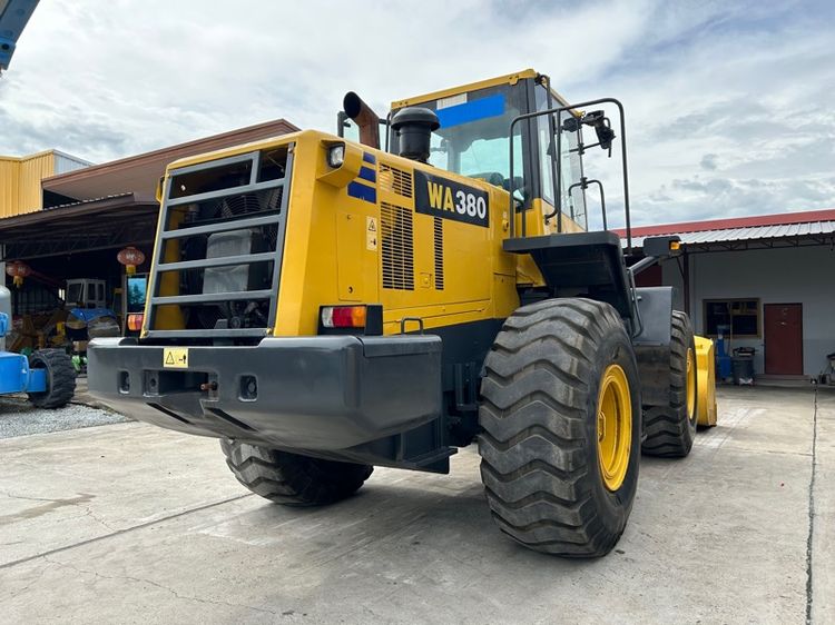รถตักล้อยาง KOMATSU  รุ่น WA380-6 บุ้งกี๋ 3.3 คิว  รถเก่านอกนำเข้า รูปที่ 8