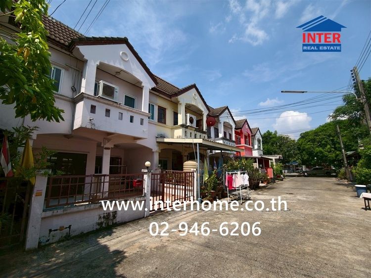 ทาวน์เฮ้าส์ 2 ชั้น 24 ตร.ว. หมู่บ้านฟ้ารังสิต คลอง 4 ถนนเลียบคลองรังสิต ถนนรังสิต-นครนายก ธัญบุรี ปทุมธานี รูปที่ 2