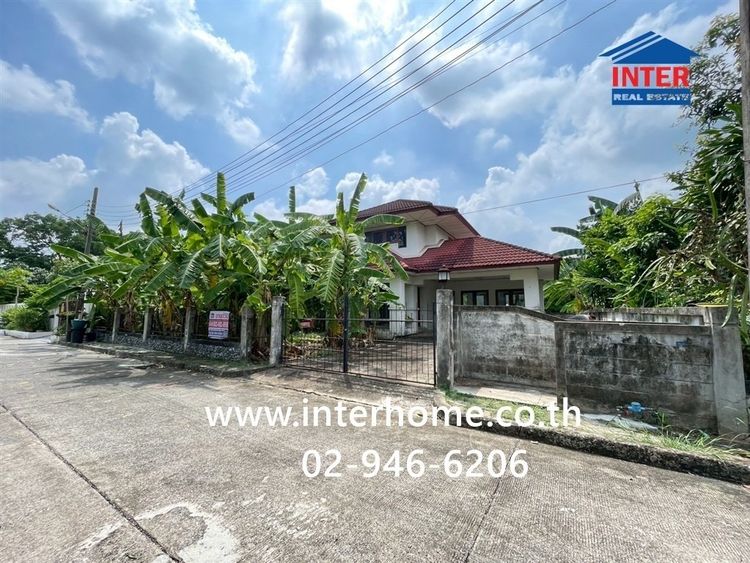 บ้านเดี่ยว 2 ชั้น 101 ตร.ว. หมู่บ้านกฤษดานคร 25 ซอย 3-9 ซอยประชาร่วมใจ31 ถนนสุวินทวงศ์ ถนนนิมิตใหม่ เขตคลองสามวา กรุงเทพมหานคร