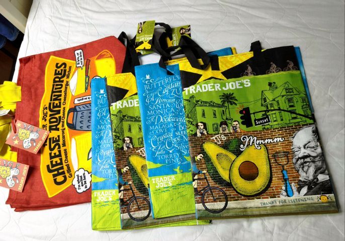 Trader Joe's bags,ของแท้จากอเมริกา รูปที่ 7