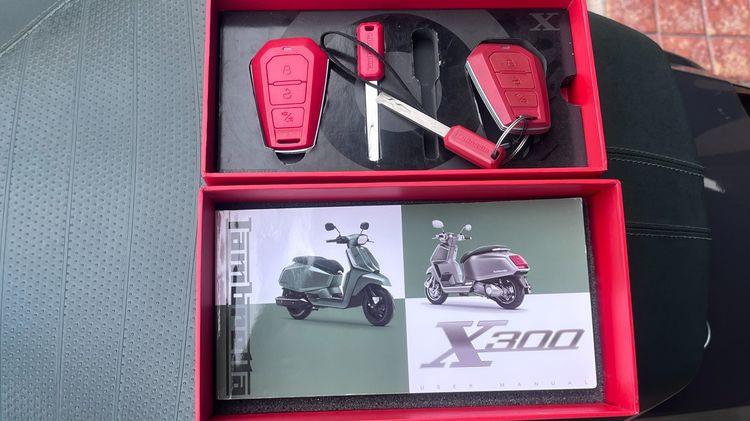Lambretta X300 จดปี 23 ไมล์ 6339 km. รูปที่ 4