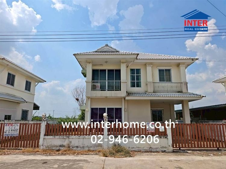 บ้านเดี่ยว 2 ชั้น 50.6 ตร.ว. หมู่บ้านไปรยา คลอง 12 ถนนลำลูกกา ถนนปท3015 ลำลูกกา ปทุมธานี