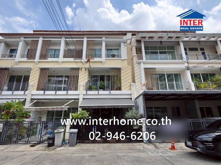 ทาวน์โฮม 3 ชั้น 20 ตร.ว. หมู่บ้านกลางเมือง เออร์บาเนี่ยน เกษตร-นวมินทร์ 2 ซอยลาดปลาเค้า79 ถนนรามอินทรา ถนนลาดปลาเค้า เขตบางเขน กรุงเทพมหานคร