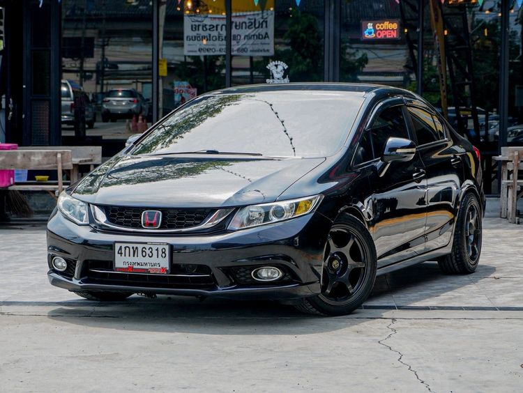 รถ Honda Civic 1.8 S i-VTEC สี ดำ