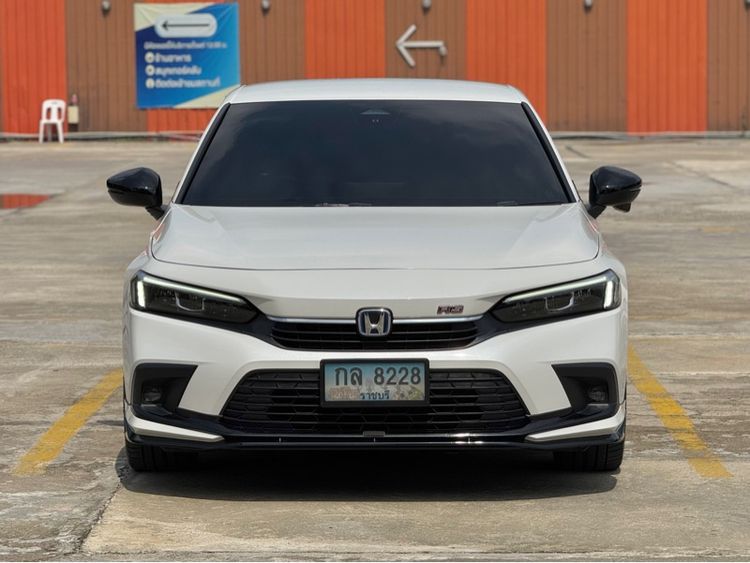 Honda Civic 2023 2.0 eHEV RS Sedan ไฮบริด ไม่ติดแก๊ส เกียร์อัตโนมัติ ขาว