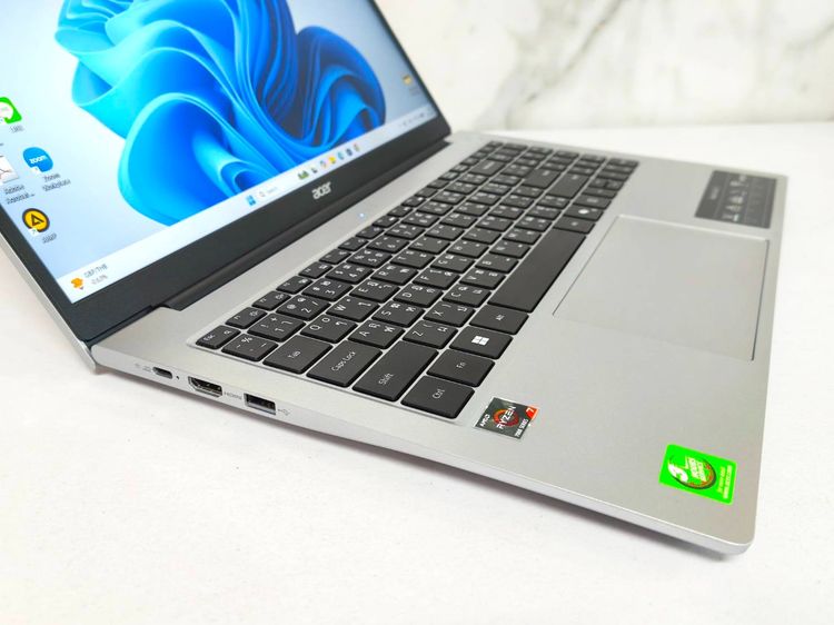 ขาย โน็ตบุ๊ค ACER ASPIRE LITE 15 Ryen7 Ram 16 GB  M.2 512GB จอ15.6 FHD วินโดว์+officeแท้ ราคา13,900บาท ซื้อมาใช้ 2เดือน รูปที่ 3