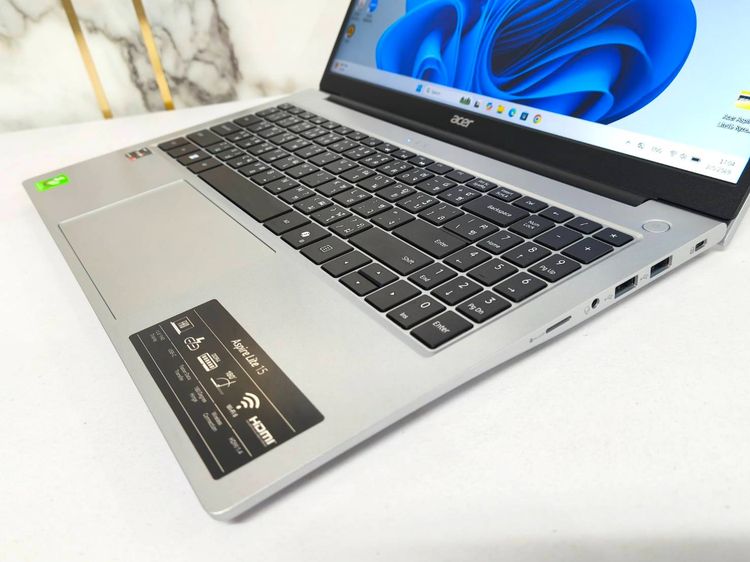 ขาย โน็ตบุ๊ค ACER ASPIRE LITE 15 Ryen7 Ram 16 GB  M.2 512GB จอ15.6 FHD วินโดว์+officeแท้ ราคา13,900บาท ซื้อมาใช้ 2เดือน รูปที่ 2