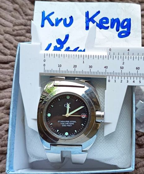 นาฬิกา Calvin Klein (Swiss Made) ข้อมือ 18.5 เซ็นติเมตร นัดรับได้เชียงคาน