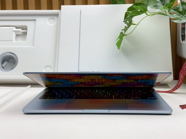 MacBook Air 13.6-inch M4 2025 Ram16GB SSD256GB SkyBlue apple care 29 April 2027  รูปที่ 6