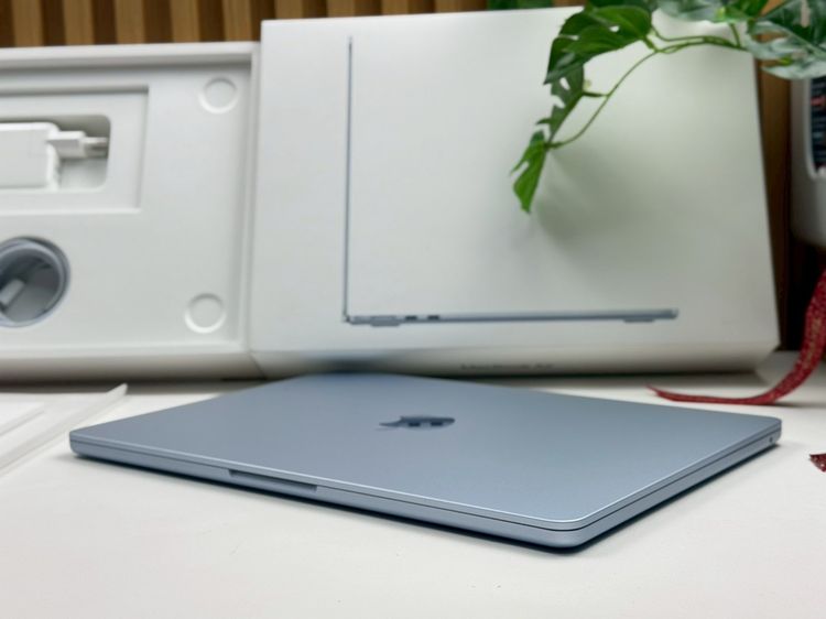 MacBook Air 13.6-inch M4 2025 Ram16GB SSD256GB SkyBlue apple care 29 April 2027  รูปที่ 7