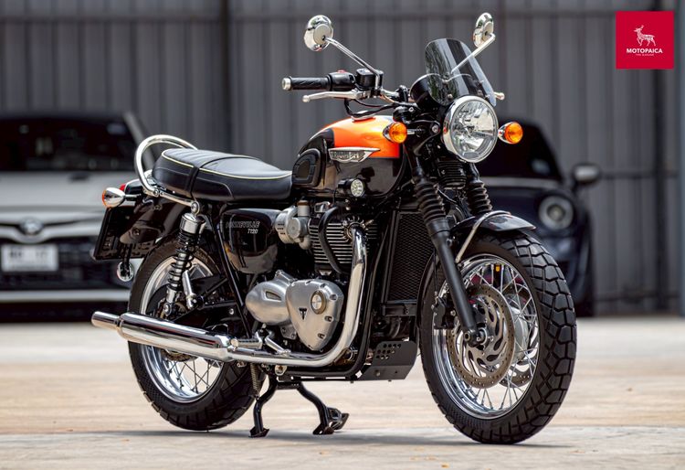 Triumph Bonneville T120 สีหายาก ปี2021 เจ้าของเดียว วิ่ง13,000Km.