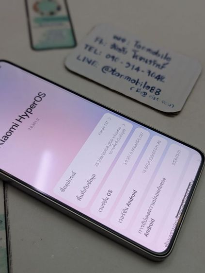 ขาย เทิร์น Xiaomi 14T Ram 12 Rom 256 ศูนย์ไทย ขายตามสภาพ อุปกรณ์ครบยกกล่อง ถูกๆ เพียง 4,990 บาท เท่านั้น ครับ รูปที่ 5