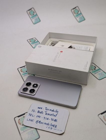 อื่นๆ 256 GB ขาย เทิร์น Xiaomi 14T Ram 12 Rom 256 ศูนย์ไทย ขายตามสภาพ อุปกรณ์ครบยกกล่อง ถูกๆ เพียง 4,990 บาท เท่านั้น ครับ