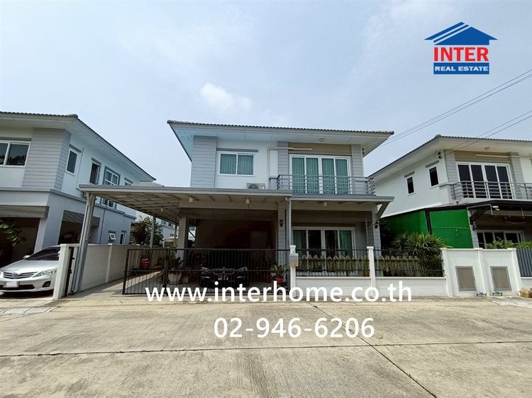 บ้านเดี่ยว 2 ชั้น 40 ตร.ว. หมู่บ้านคุณาลัยพรีม บางบัวทอง ถนนบ้านกล้วย-ไทรน้อยซอย16 ถนนชัยพฤกษ์ ถนนบ้านกล้วย-ไทรน้อย บางบัวทอง นนทบุรี