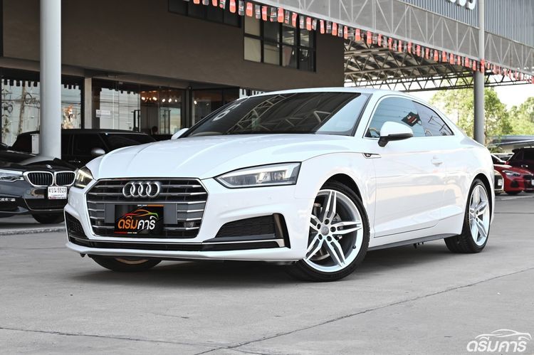 รถ Audi Audi A5  Coupe 40 TFSI S line สี ขาว