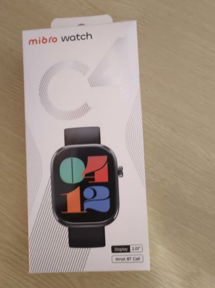 Mibro watch C4 SMARTWATCH
-สีบรอนซ์ รมดำ ตัวเรือนโลหะ
-อุปกรณ์ครบกล่อง
-ฟังค์ชั่นออกกำลังกายครบ
- แจ้งเตือนได้
-ใช้งานปกติ
 รูปที่ 4