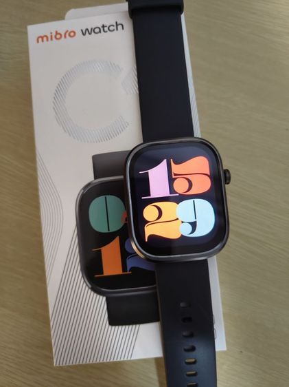 Mibro watch C4 SMARTWATCH
-สีบรอนซ์ รมดำ ตัวเรือนโลหะ
-อุปกรณ์ครบกล่อง
-ฟังค์ชั่นออกกำลังกายครบ
- แจ้งเตือนได้
-ใช้งานปกติ
 รูปที่ 3