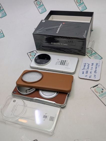 อื่นๆ 512 GB Xiaomi 15 Ultra Ram 16 Rom 512 สี White เครื่องศูนย์ไทย สภาพสวย อุปกรณ์ครบยกกล่อง ประกันยาว พร้อมของแถมตามรูป เพียง 21,990 บาท ครับ