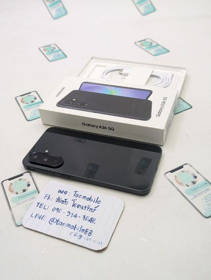 อื่นๆ ขาย เทิร์น Samsung Galaxy A36 5G 128 Gb ศูนย์ไทย สภาพใหม่เอี่ยม อุปกรณ์ครบยกกล่อง ประกันยาว เพียง 6,290 บาท ครับ  