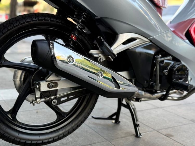 Wave125i สตาทมือ สี เทา-แดง ปี63 รถบ้านมือเดียว รูปที่ 9