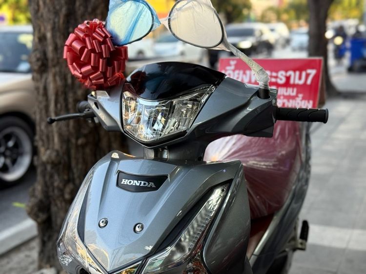 Wave125i สตาทมือ สี เทา-แดง ปี63 รถบ้านมือเดียว รูปที่ 7
