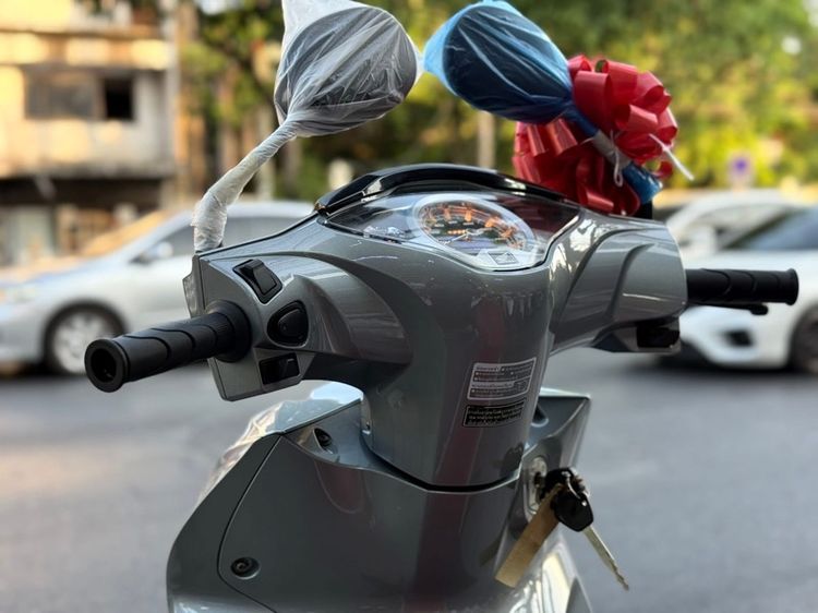 Wave125i สตาทมือ สี เทา-แดง ปี63 รถบ้านมือเดียว รูปที่ 12
