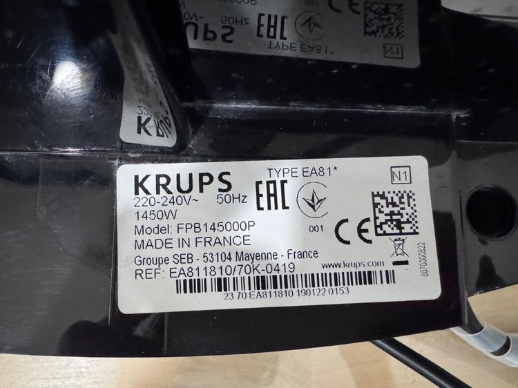 ขายเครื่องชงกาแฟอัตโนมัติ Krups รุ่น EA81 (FPB145000P) – Made in France 🇫🇷   รูปที่ 4