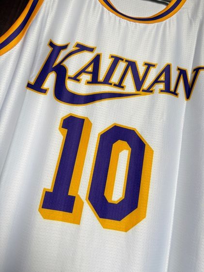 เสื้อบาสเกตบอล SlamDunk Kainan ขาว (ใหม่) รูปที่ 3