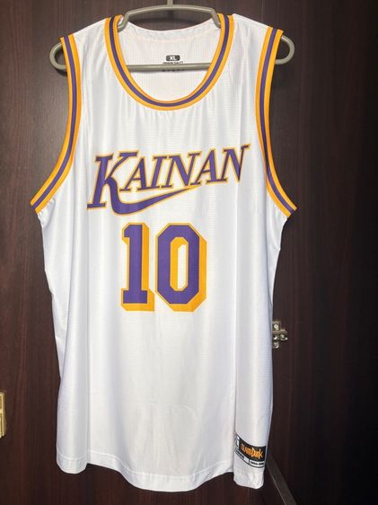 ไม่ระบุ เสื้อเจอร์ซีย์ เสื้อบาสเกตบอล SlamDunk Kainan ขาว (ใหม่)