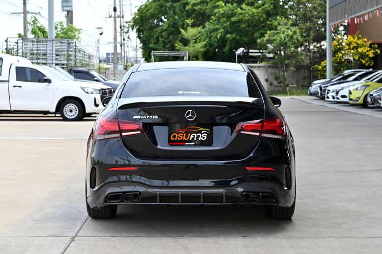 Mercedes-Benz A-Class 2021 A200 Sedan เบนซิน ไม่ติดแก๊ส เกียร์อัตโนมัติ ดำ รูปที่ 4