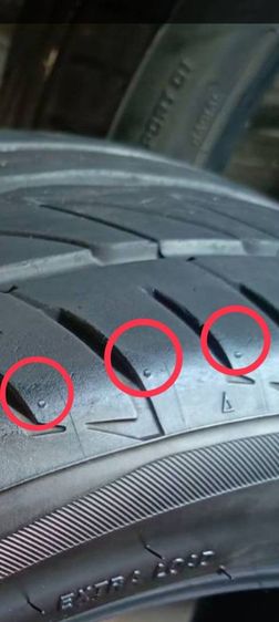 235-45-18ป้ายแดงปี25(กลางปี) ใส่ Benz BMW Camry Accord Teana HRV CHR Bridgestone Fire Tone Sport 01 ลายดอกยาง RE 002 รูปที่ 11