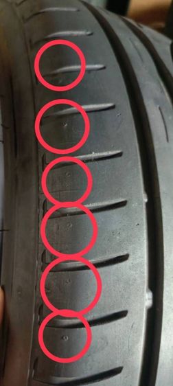 235-45-18ป้ายแดงปี25(กลางปี) ใส่ Benz BMW Camry Accord Teana HRV CHR Bridgestone Fire Tone Sport 01 ลายดอกยาง RE 002 รูปที่ 10