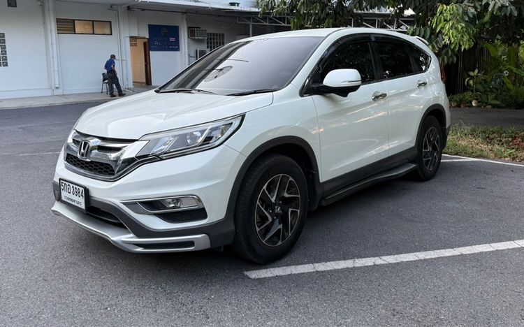 Honda CR-V 2016 2.0 SE 4WD Sedan เบนซิน ไม่ติดแก๊ส เกียร์อัตโนมัติ ขาว รูปที่ 2