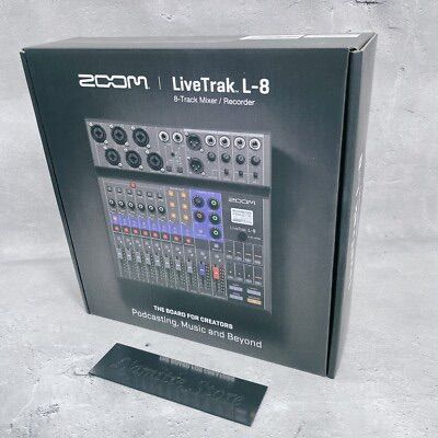 ขาย Zoom LiveTrak L-8 สภาพสวย ครบกล่อง มิกเซอร์ดิจิทัลและเครื่องบันทึกเสียง 8 แชนเนล สำหรับ Podcasting และงานดนตรี รูปที่ 2