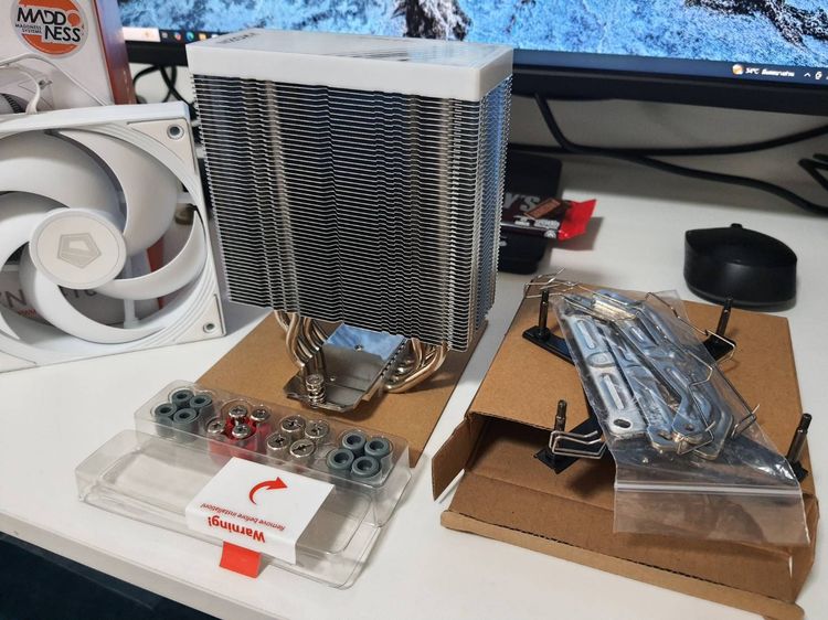 พัดลมซีพียู ID-COOLING FROZN A410 SE สภาพใหม่ 