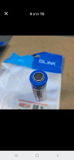แบตลิเธียมไอออน GLINK 18650 2000mAh แบตใหม่ 100 เปอร์เซ็นต์ 18 ก้อน มี มอก